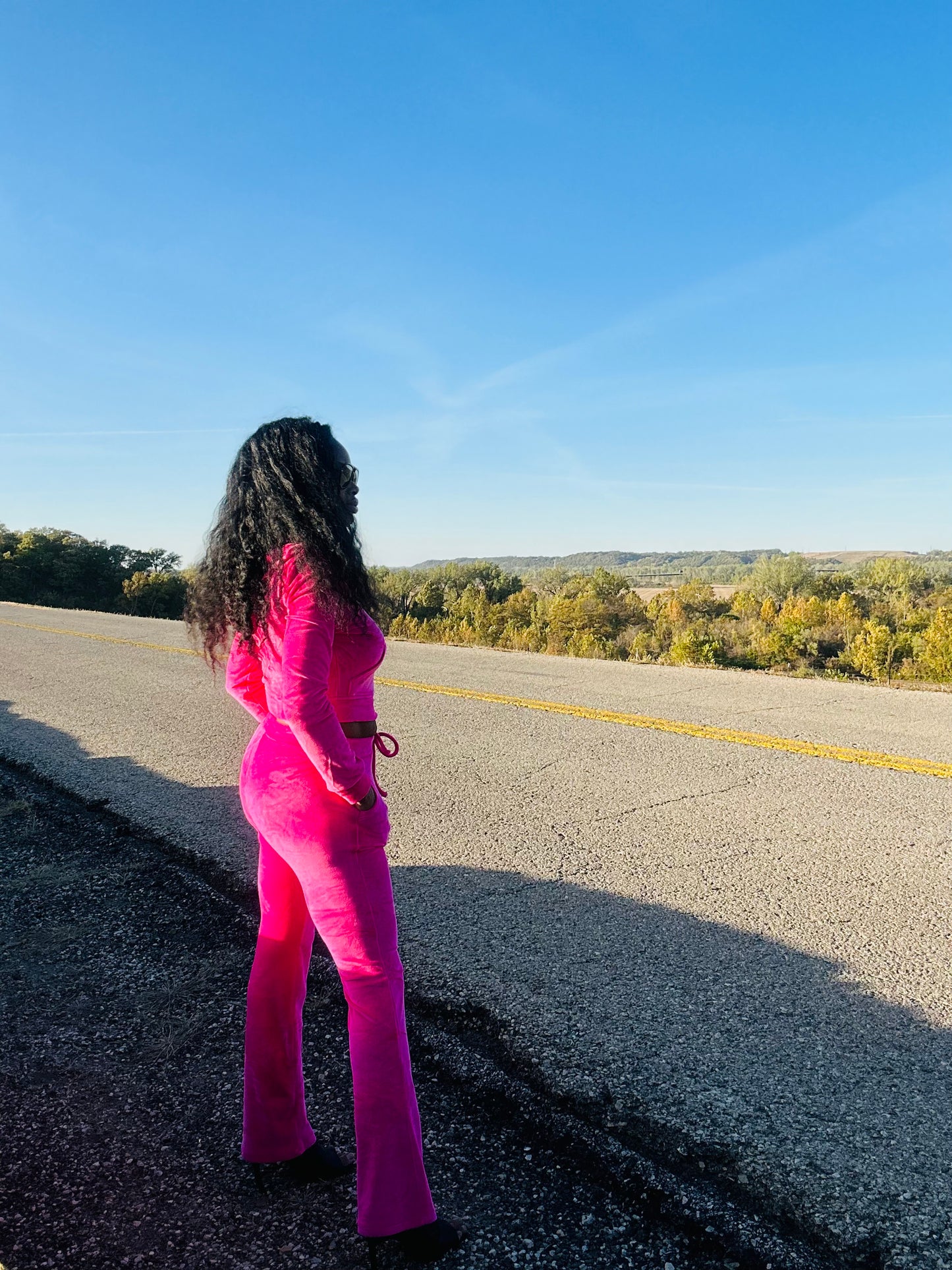 Luxurious Lounge Velour Jumpsuit