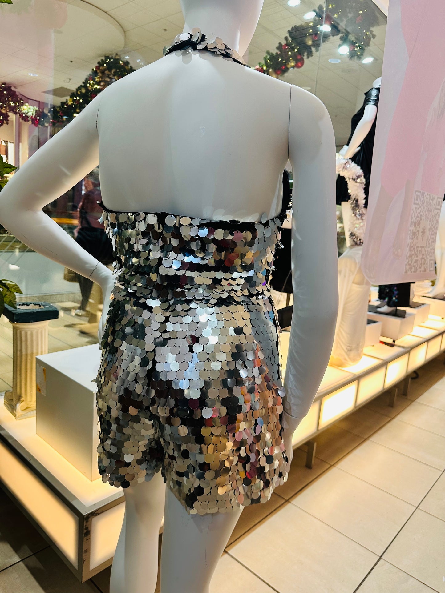 Glamour Glow Sequin Romper
