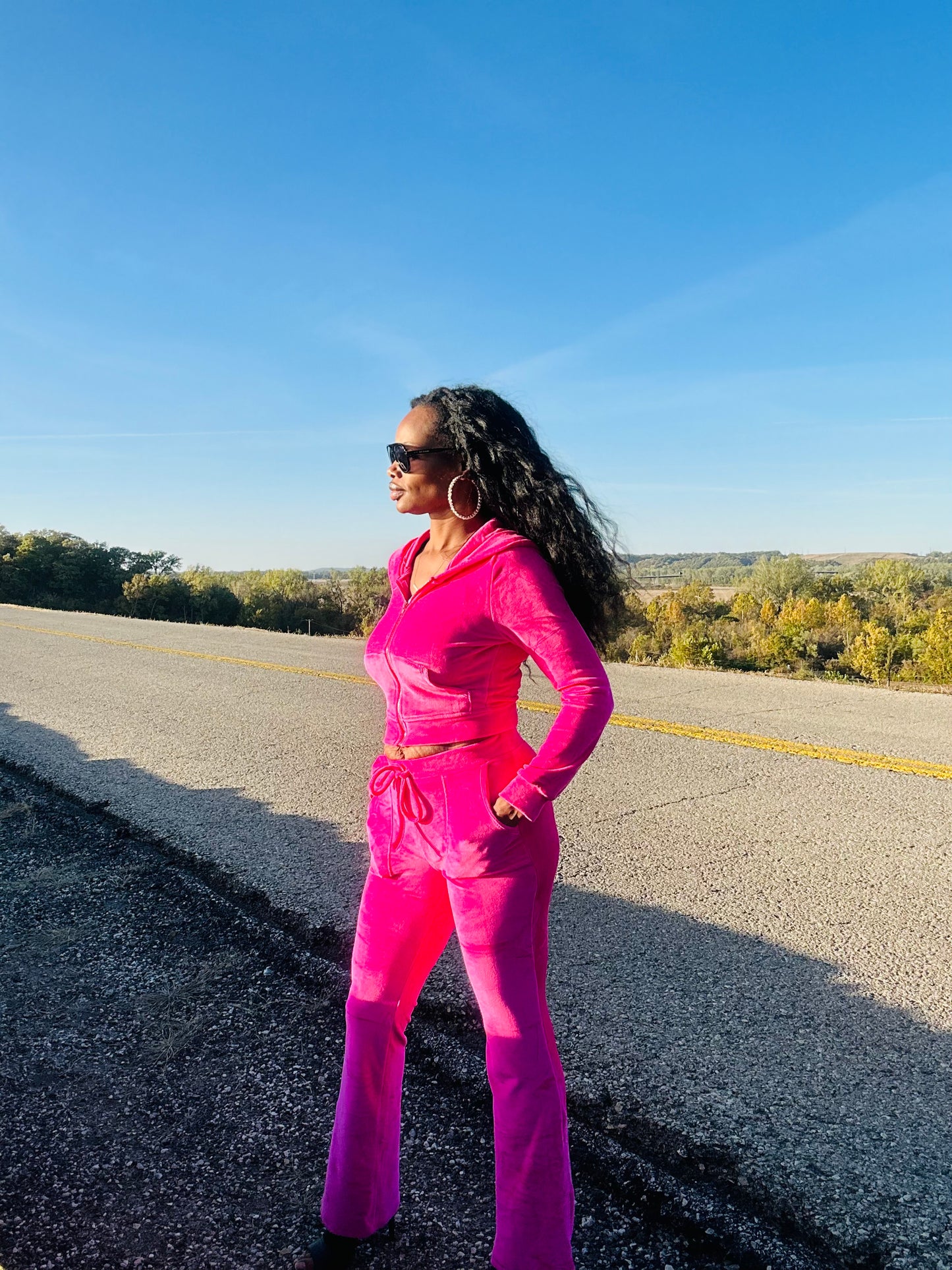 Luxurious Lounge Velour Jumpsuit