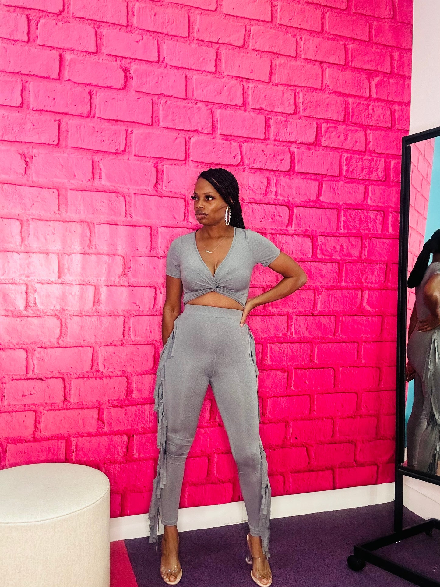 Twist Crop Set