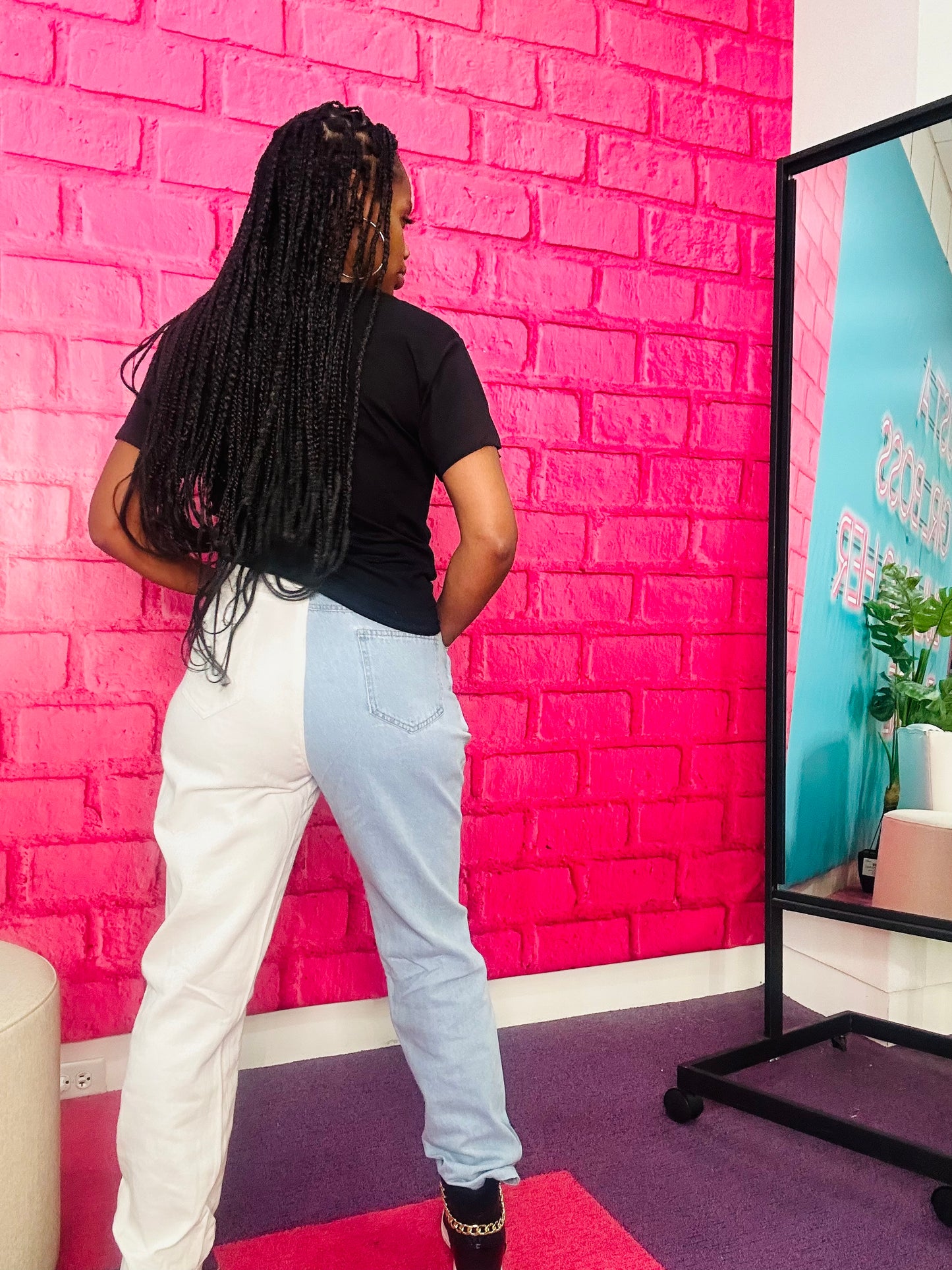 Block jeans