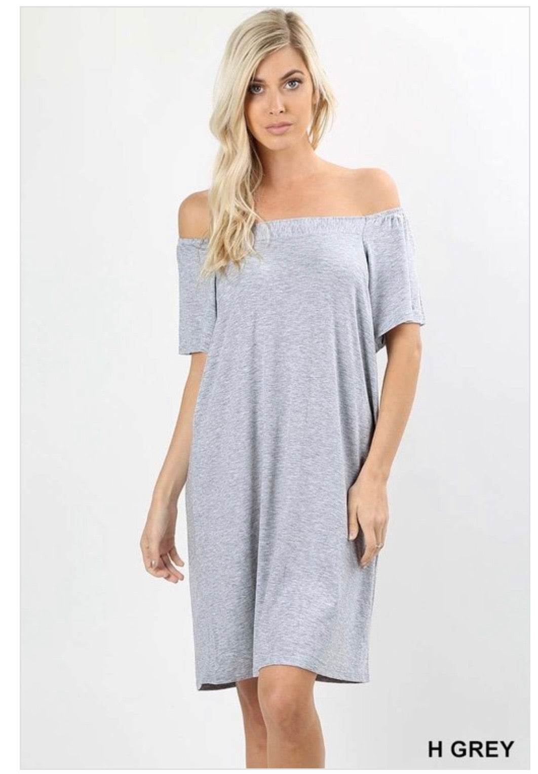 Premium off Shoulder Dress