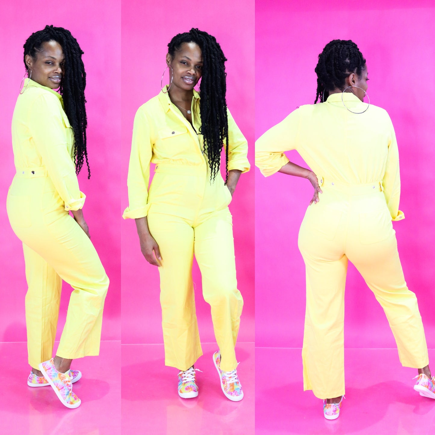 Jump in yellow