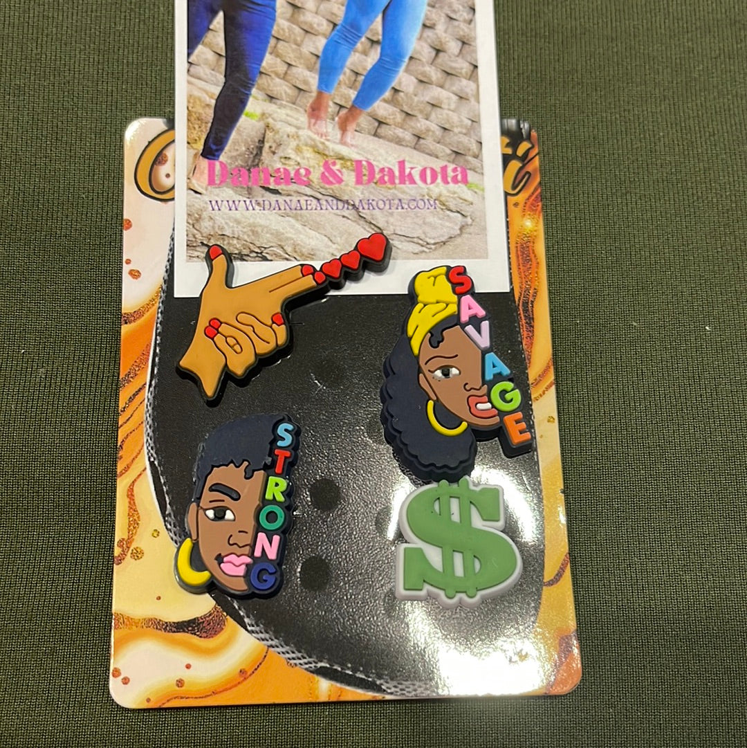 Savage Croc Charms