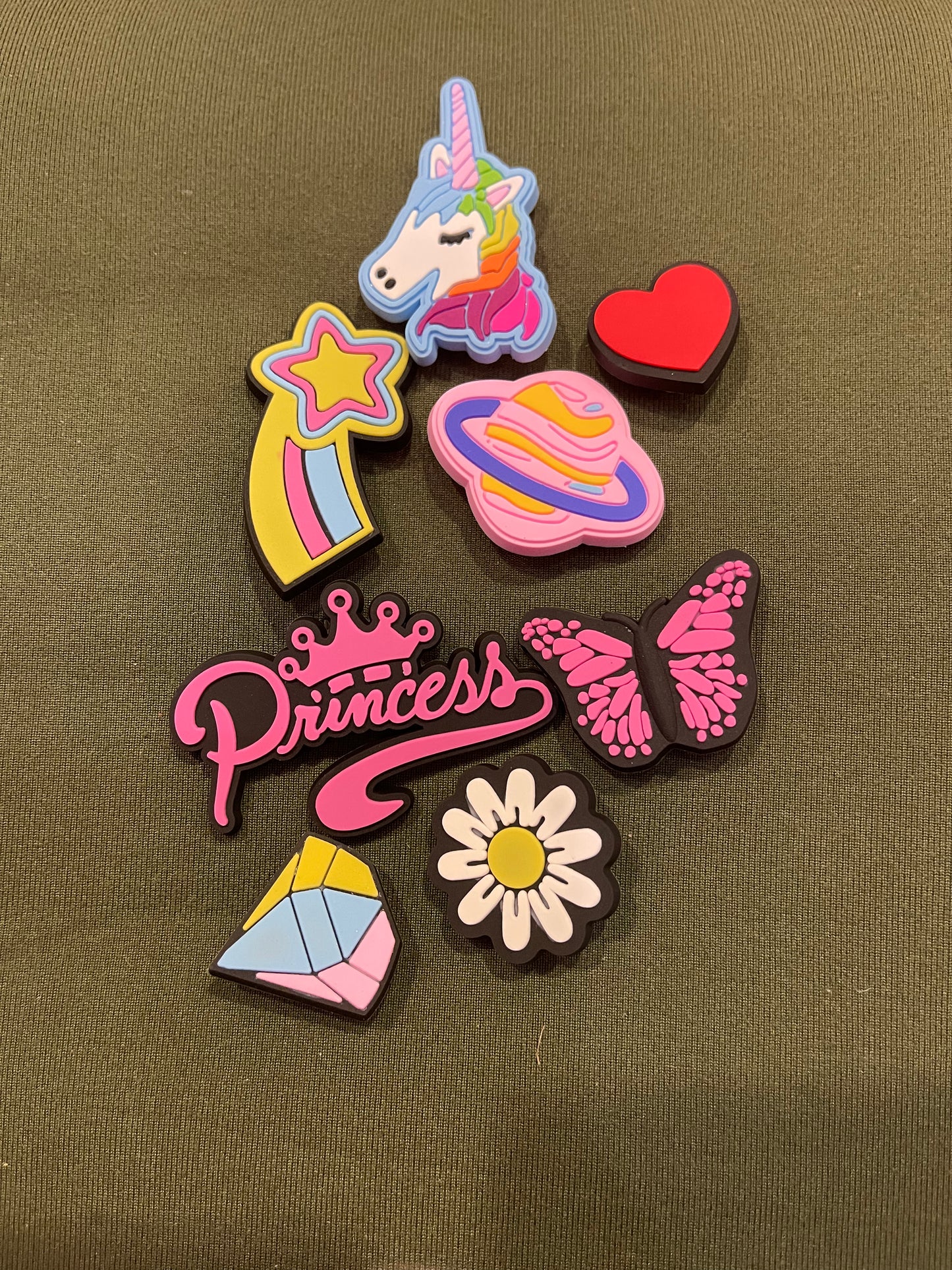 Princess Croc Pins C