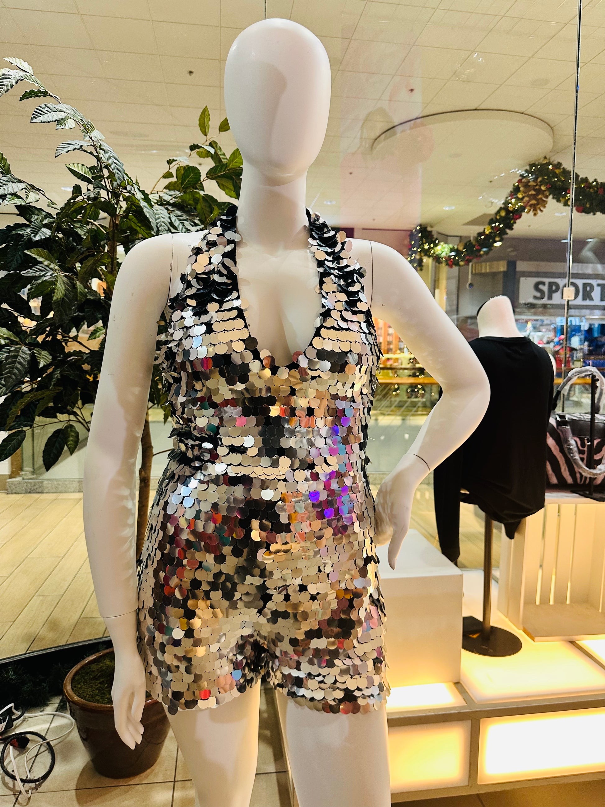 Glamour Glow Sequin Romper XL Glamour Glow Sequin Romper XL