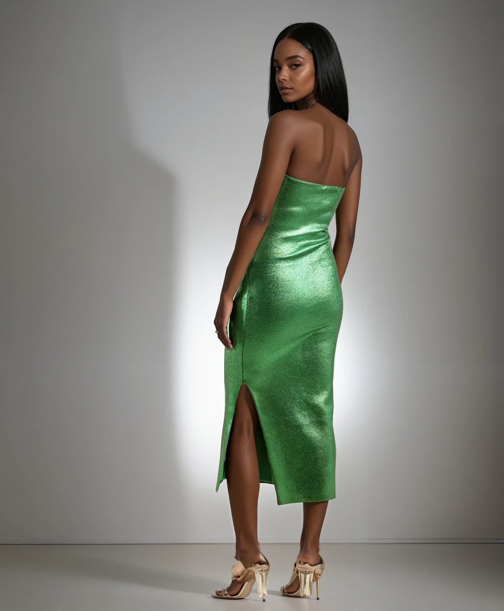 bb dakota green maxi dress BB Dakota Dresses | BB Dakota Maxi Dress Medium Green Tiered Sundress Under The Sun Nwt | Color: Green | Size: M