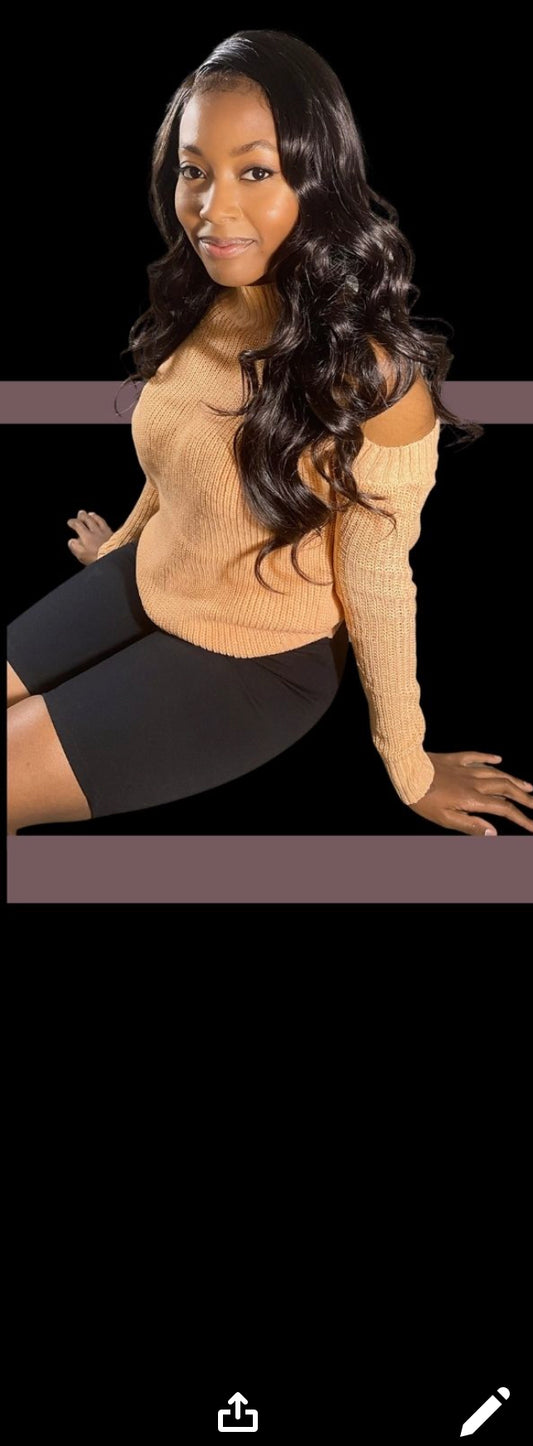 Toddler Cold Shoulder Sweater
